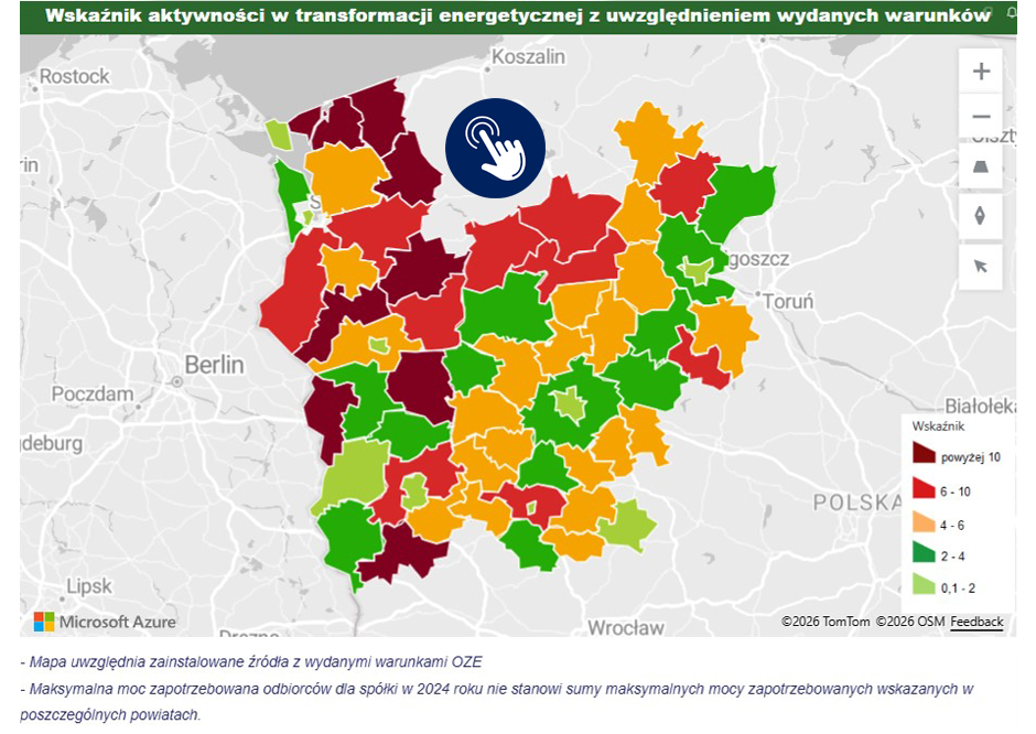 wskaźnik z warunkami wydanymi 26.01.2026