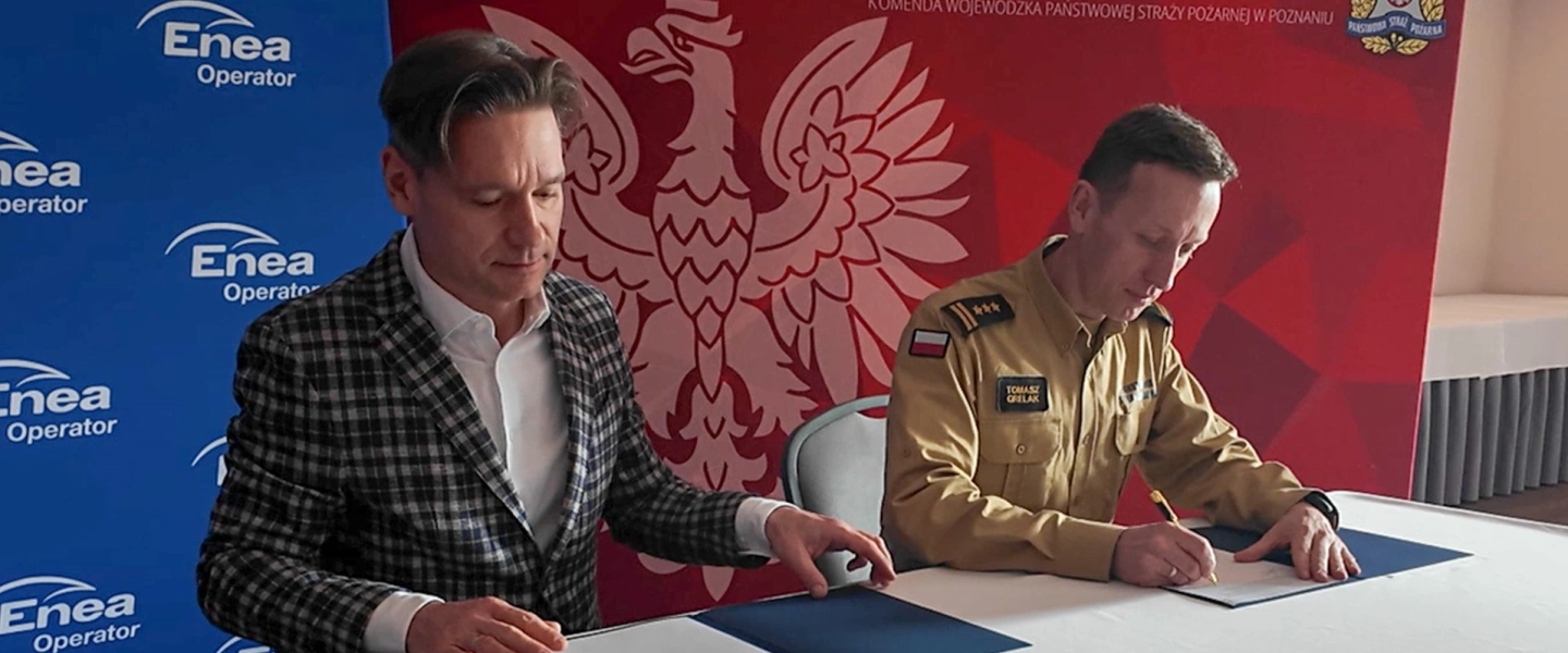 Enea Operator i PSP Wielkopolska wspólnie dla bezpieczeństwa