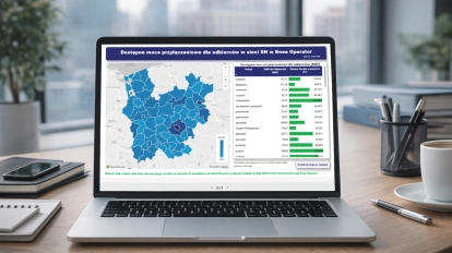 dostępne moce przyłączeniowe
