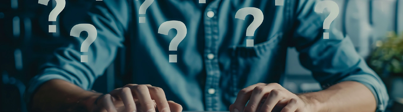 Baner pytania i odpowiedzi