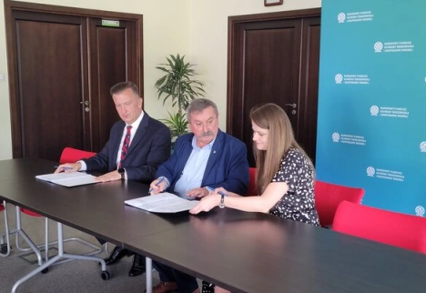 Podpisanie umowy o dofinansowanie NFOŚ
