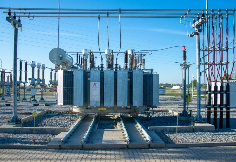 Infrastruktura energetyczna GPZ ENEA Operator z oznakowaniem projektu współfinansowanego ze środków Unii Europejskiej,