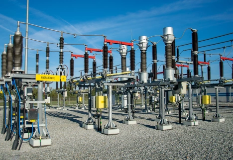 Infrastruktura energetyczna GPZ ENEA Operator z oznakowaniem projektu współfinansowanego ze środków Unii Europejskiej,