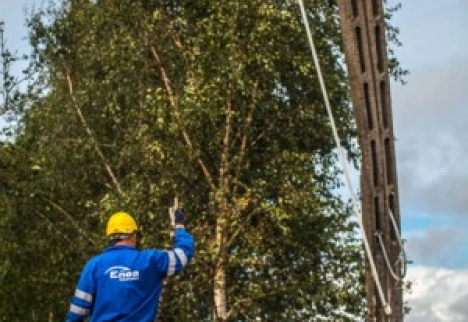 Zepsuty slup energetyczny