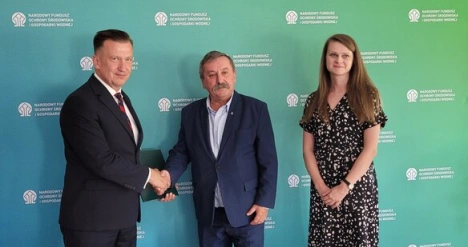 Podpisanie umowy o dofinansowanie NFOŚ