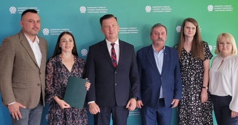 Podpisanie umowy o dofinansowanie NFOŚ