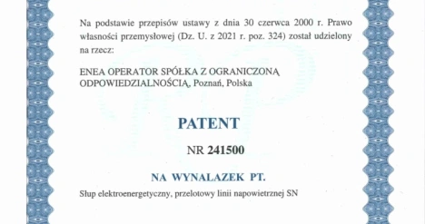 Enea operator patent